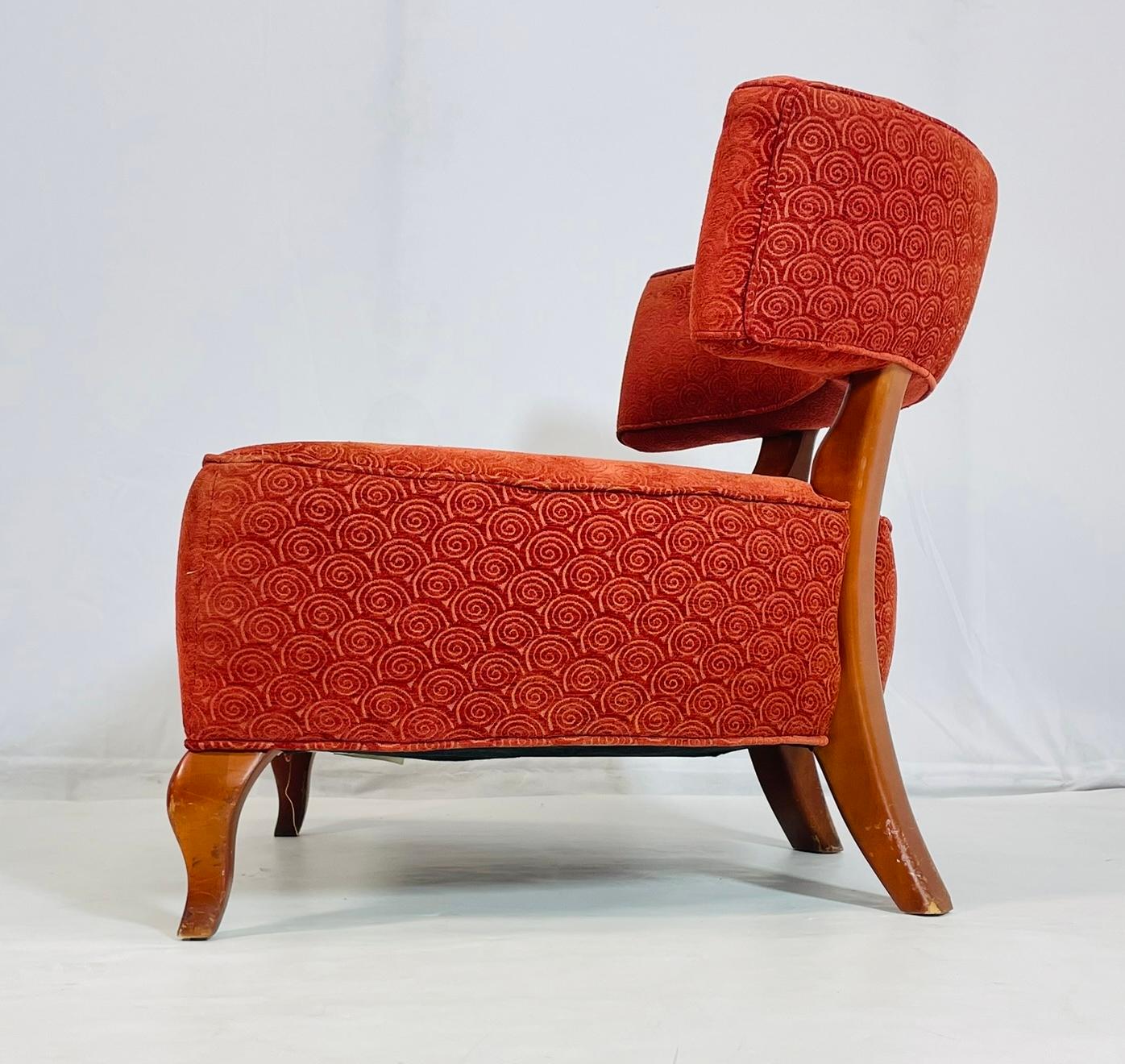 Vintage Lounge Chair by Thayer Coggin, USA 1980's For Sale 2
