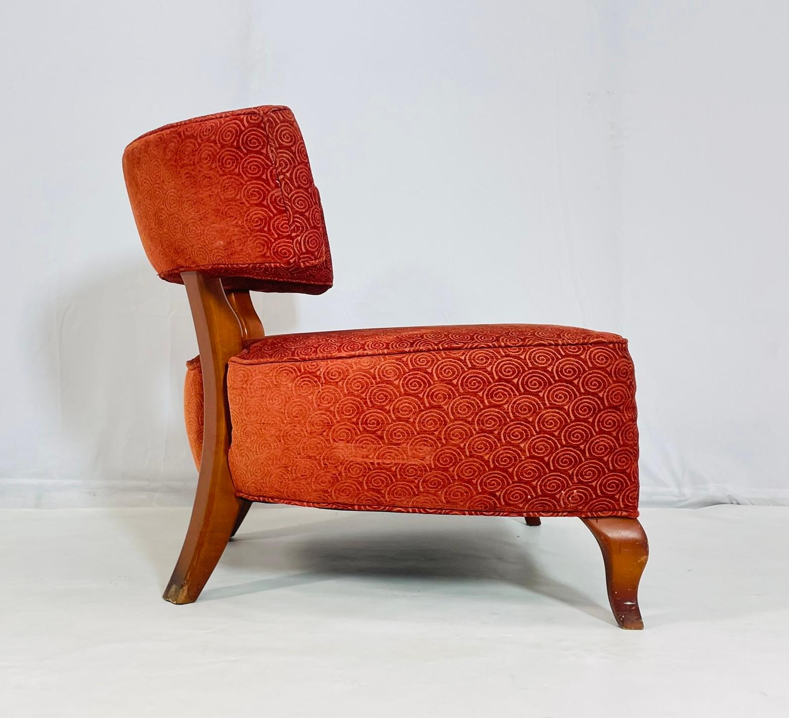 Vintage Lounge Chair by Thayer Coggin, USA 1980's For Sale 3