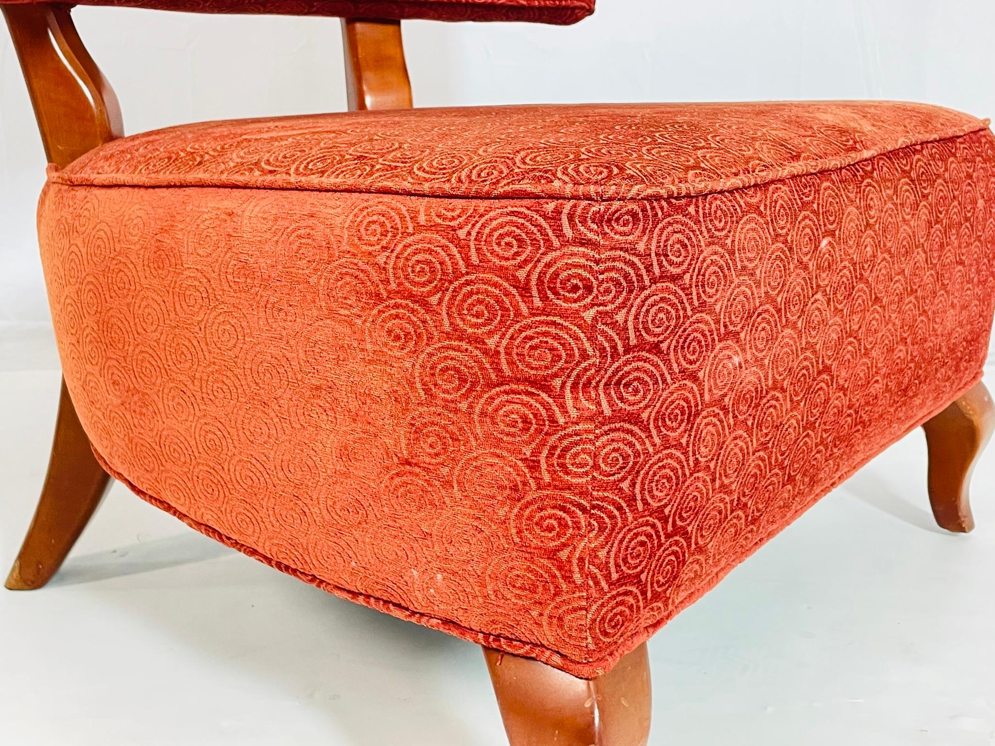 Vintage Lounge Chair by Thayer Coggin, USA 1980's For Sale 5