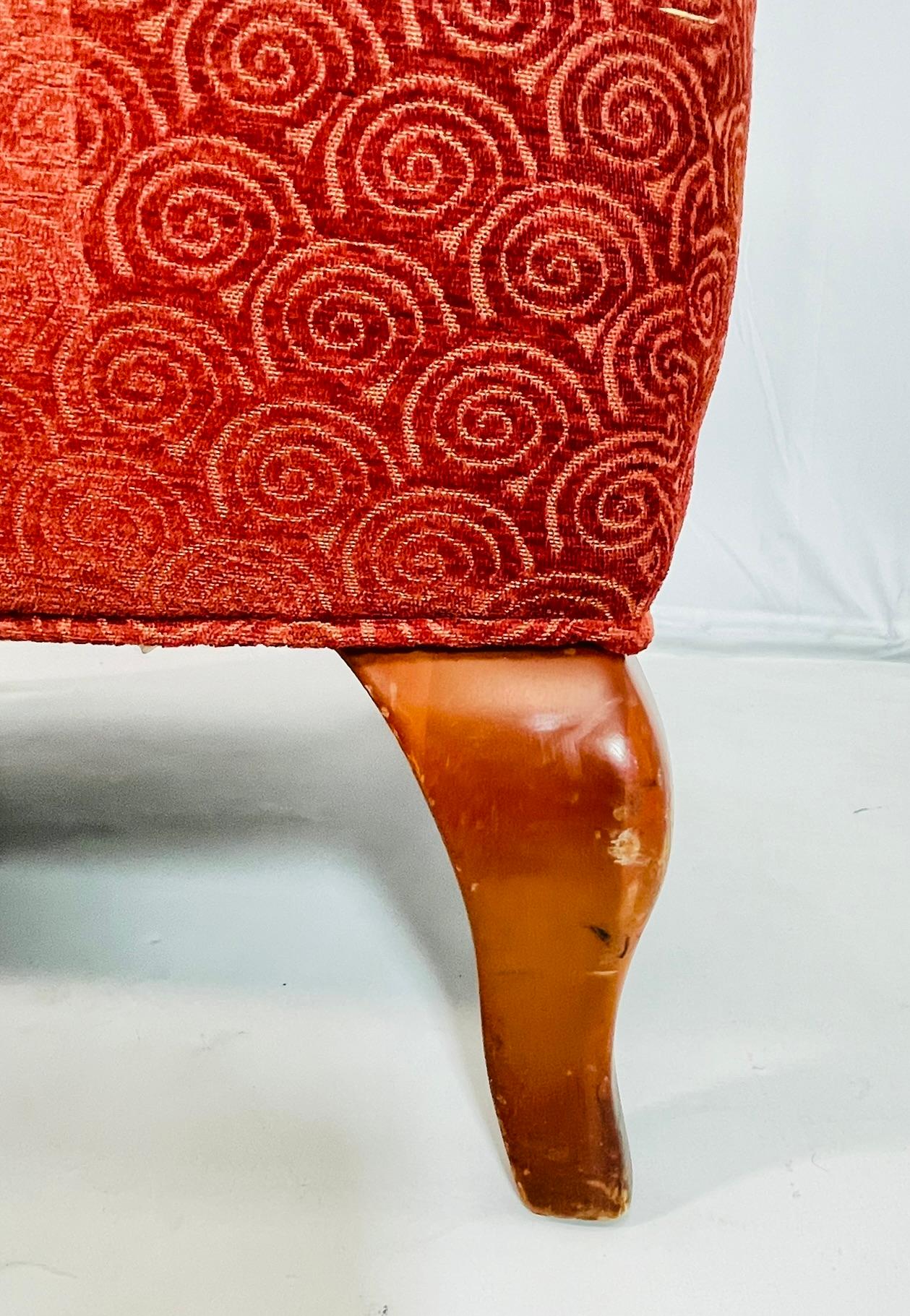 Vintage Lounge Chair by Thayer Coggin, USA 1980's For Sale 9