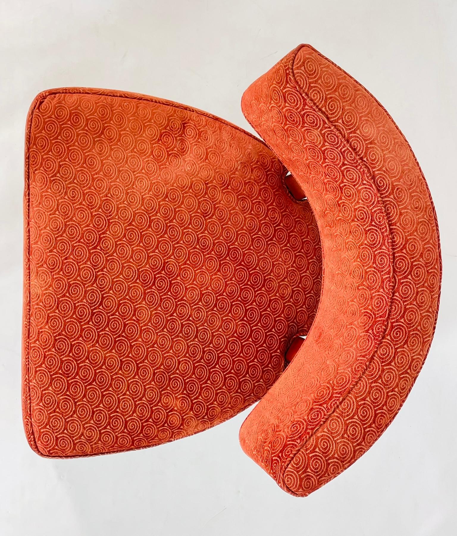 Late 20th Century Vintage Lounge Chair by Thayer Coggin, USA 1980's For Sale