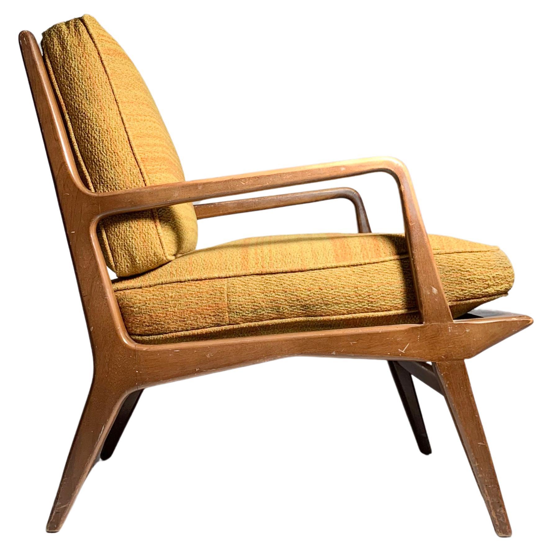  Vintage Lounge Chair design by Carlo di Carli For Sale