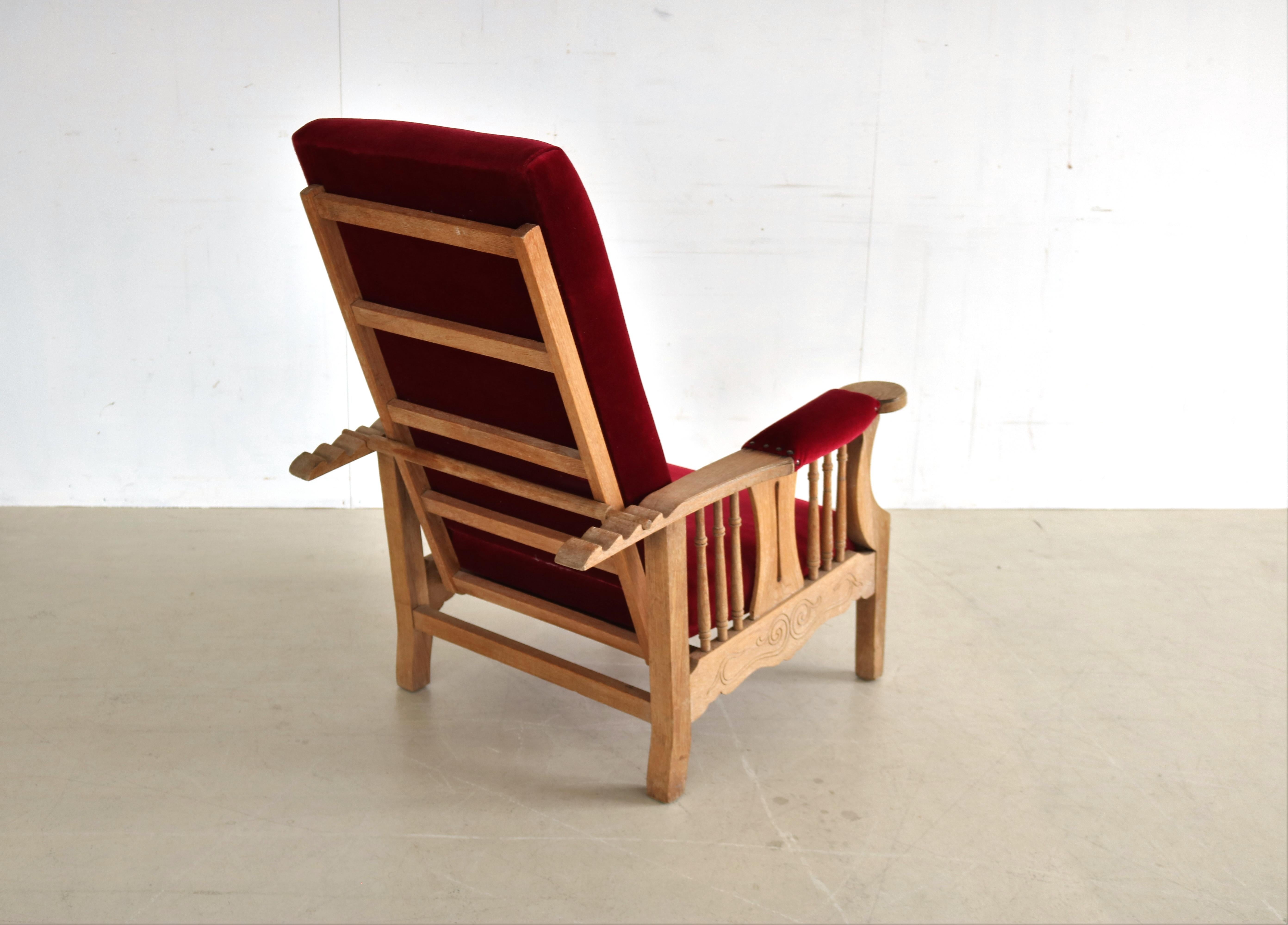 Chaise longue vintage  fauteuil  Fauteuil des années 1950 en vente 2