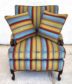 Vintage Lounge Chair New Upholstery