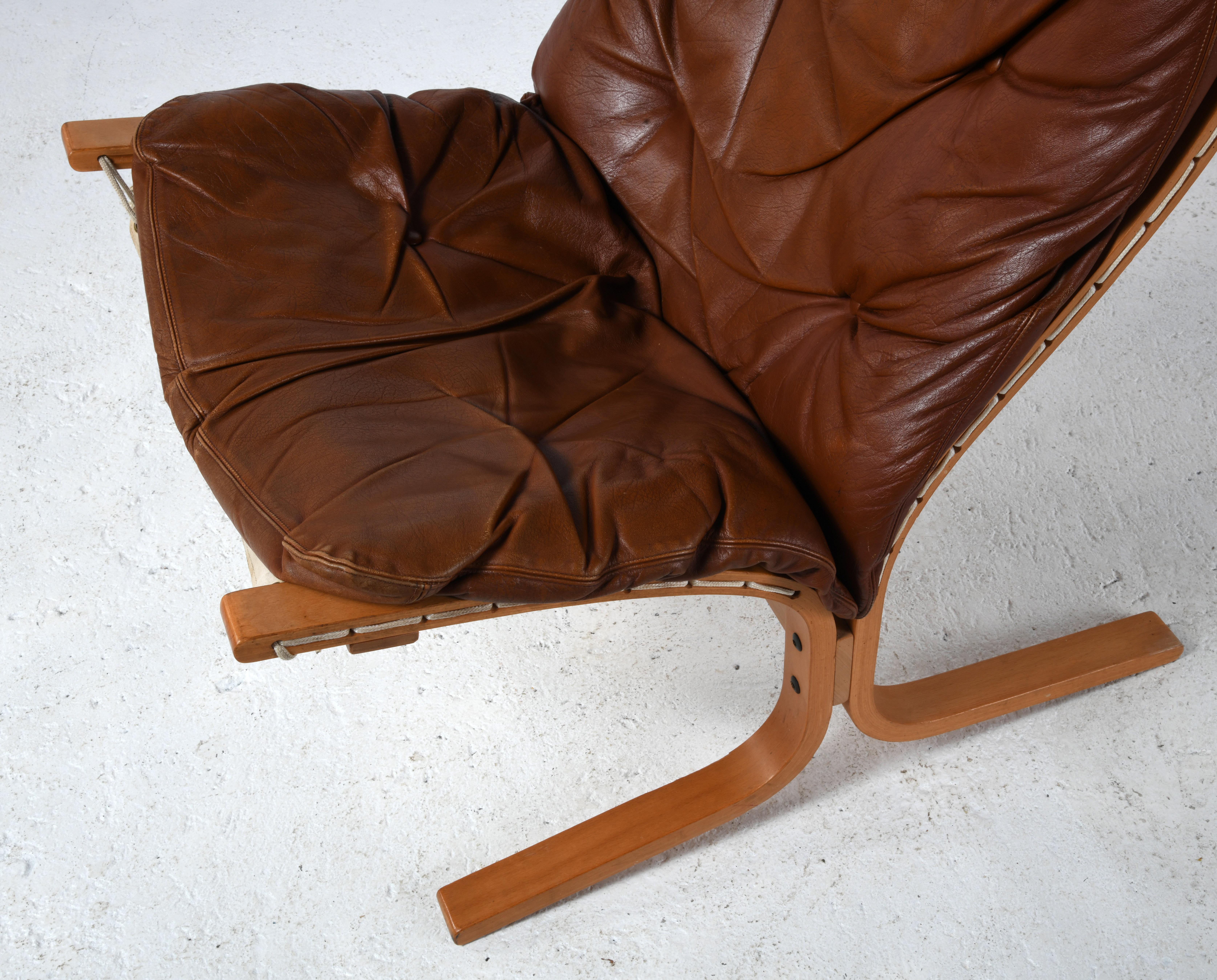Vintage lounge chair Siesta designed by Ingmar Relling in the 60s 2
