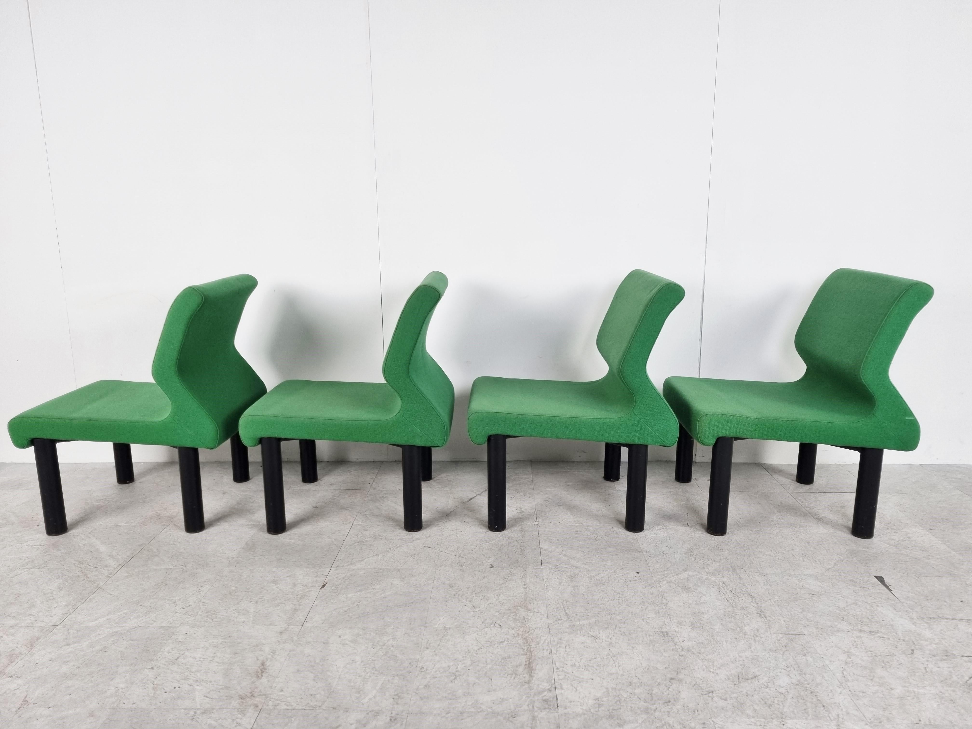 Sedie da salotto vintage, anni '80 in vendita 3