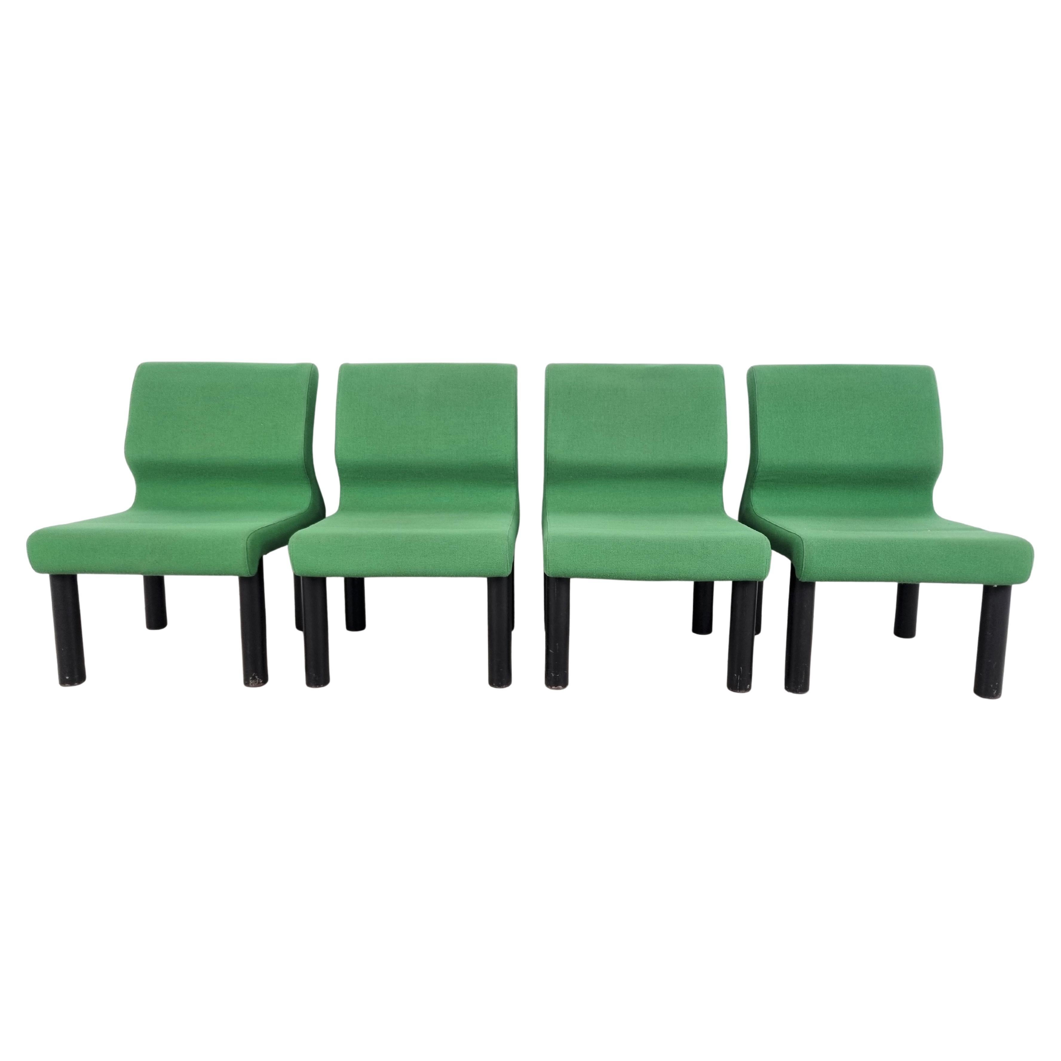 Vintage Lounge Chairs, 1980s For Sale