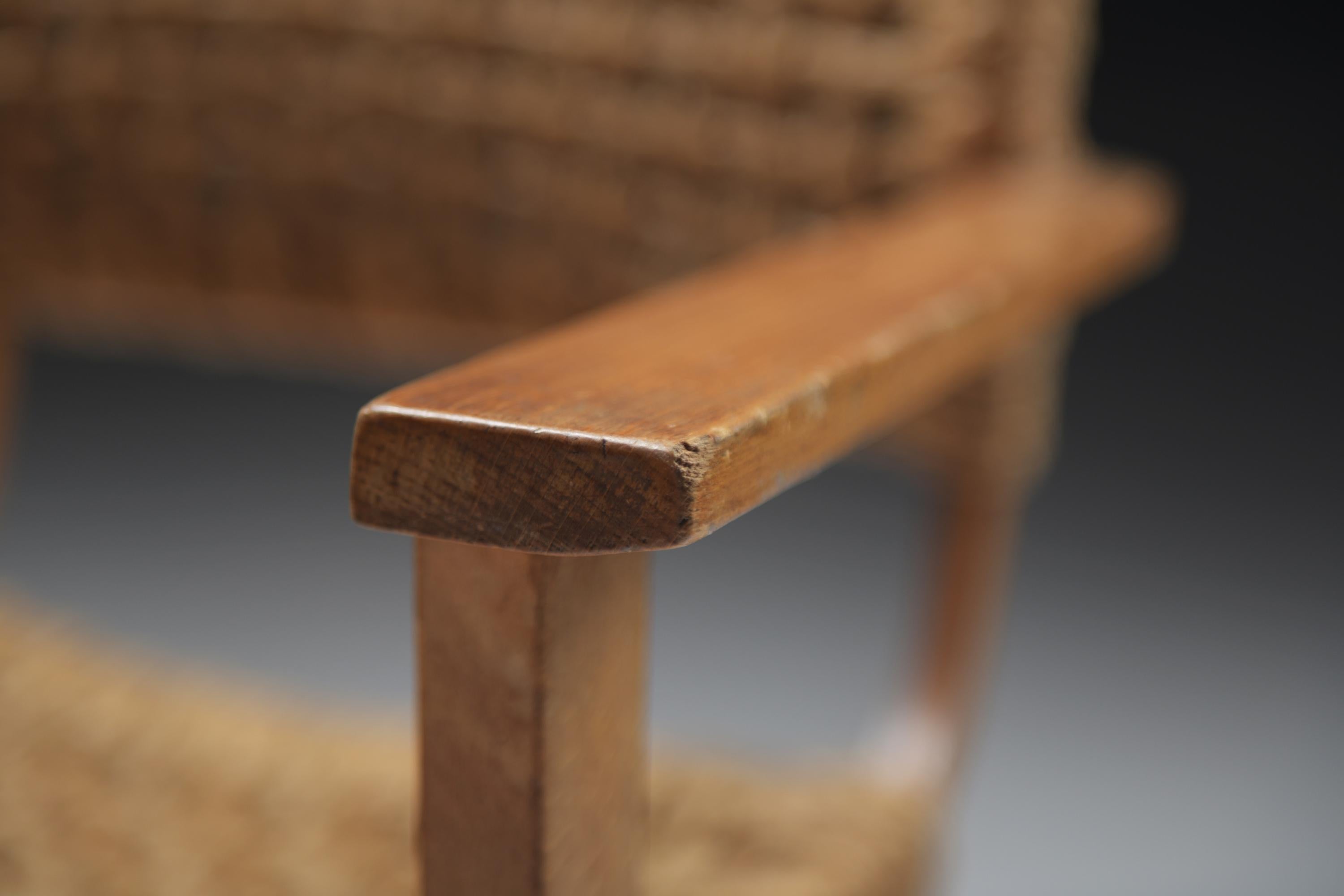 Vintage Lounge Chairs by Atelier Adrien Audoux & Frida Minet for VIBO France For Sale 2