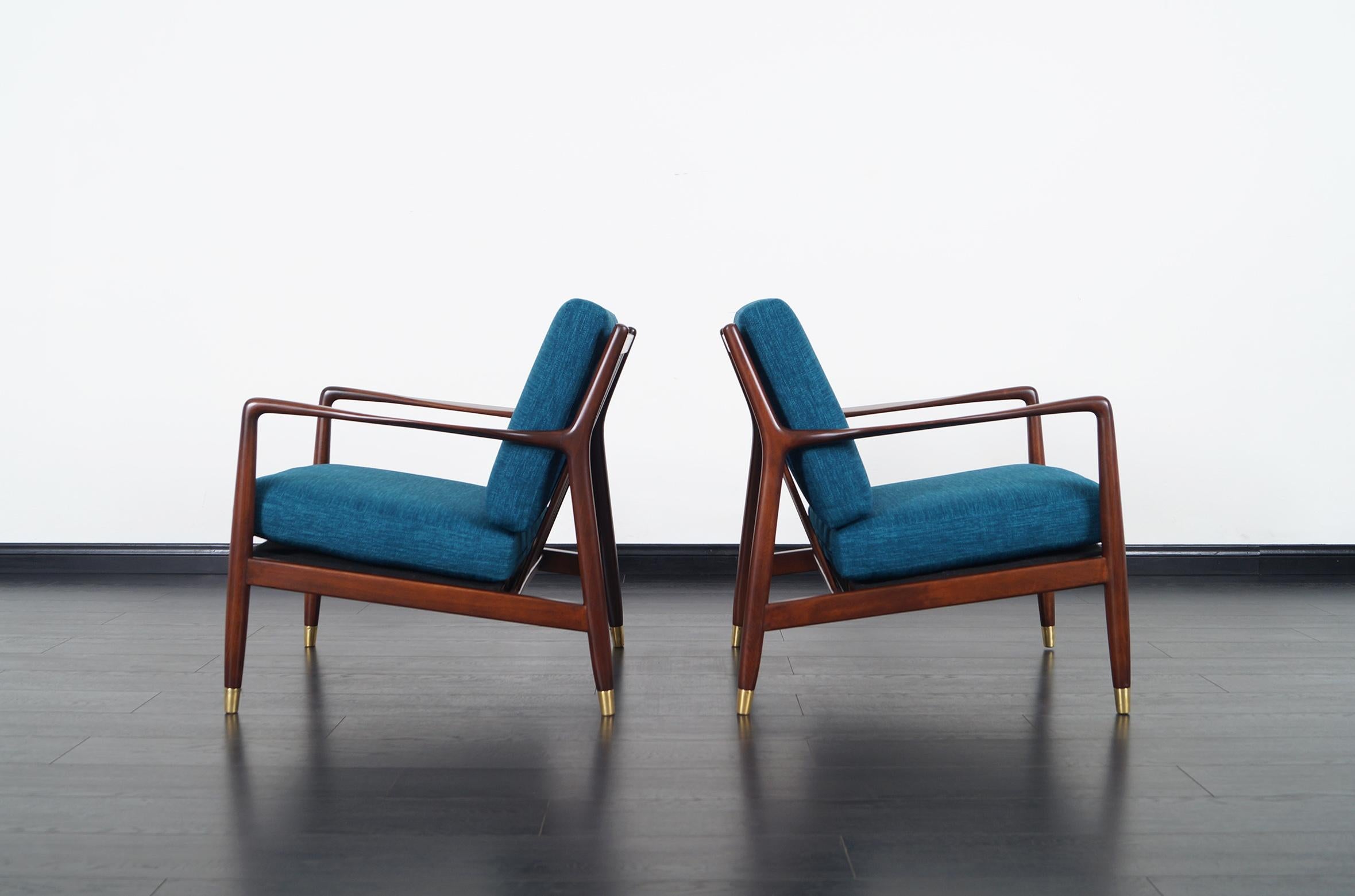 Scandinavian Modern Vintage Lounge Chairs by Folke Ohlsson