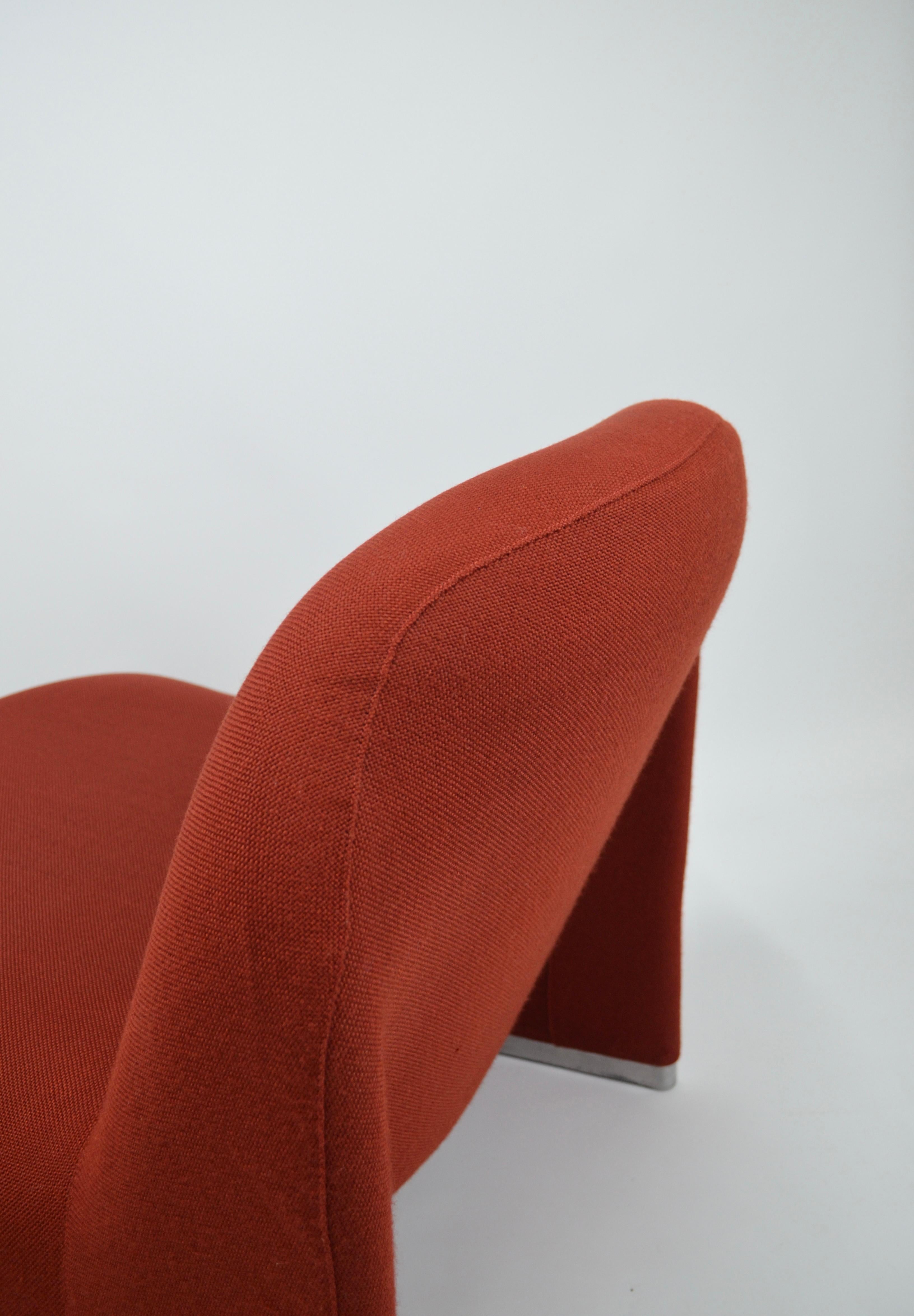 Vintage Lounge Chairs by Giancarlo Piretti for Anonima Castelli, 1970s, Set of 2 For Sale 7