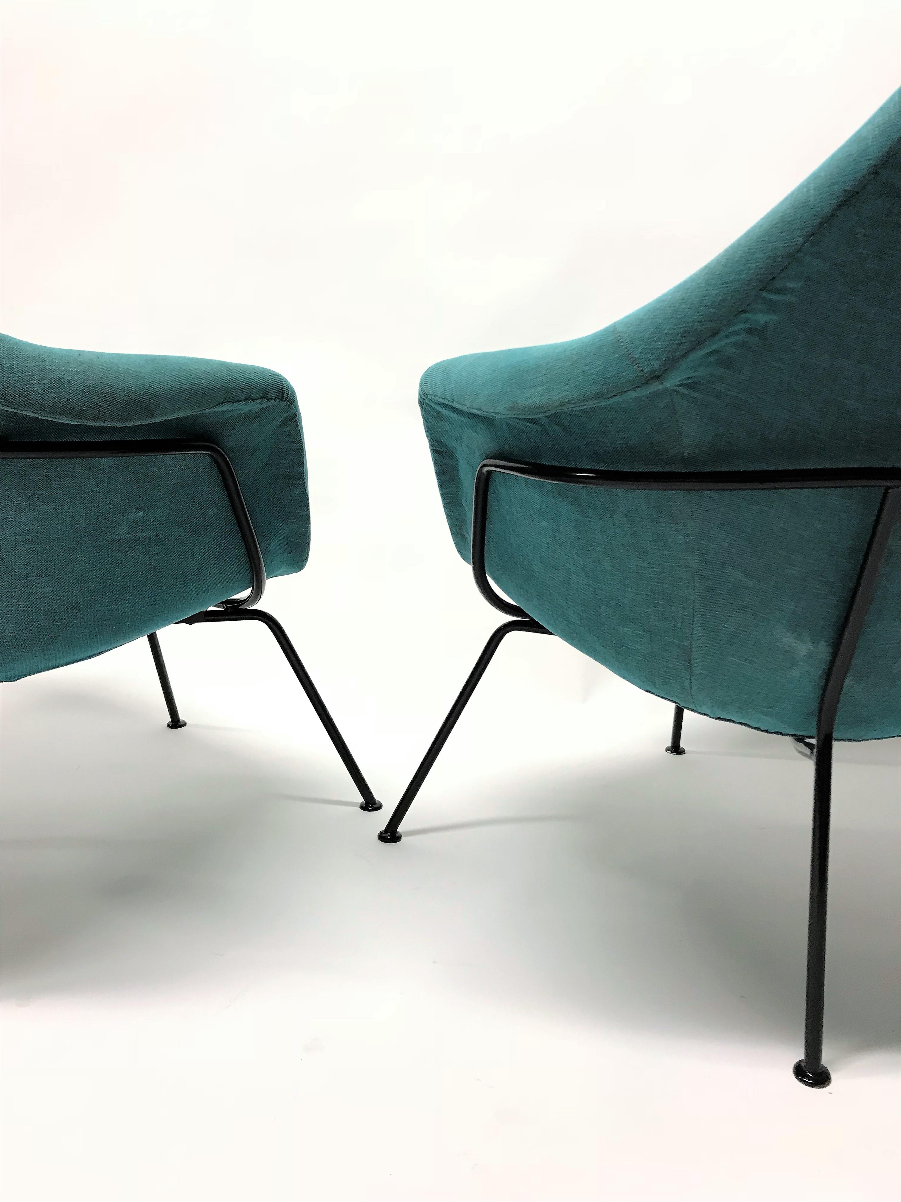 Vintage Lounge Chairs by Miroslav Navratil, Set of Two, 1950s 1