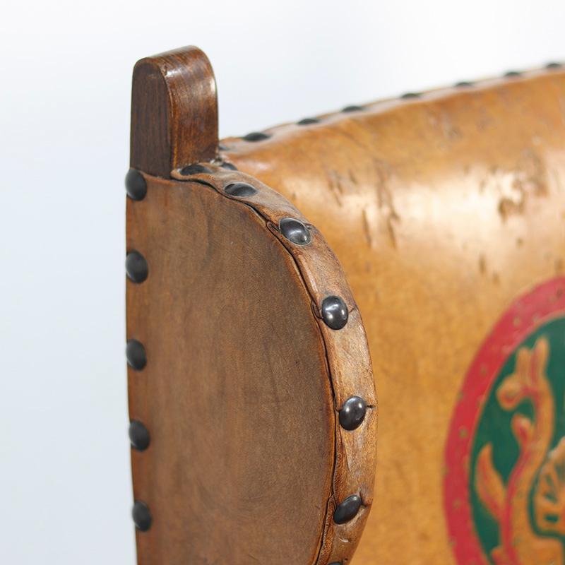 Vintage Lounge Chairs in Leather, 1960s, Set of 2 im Angebot 6