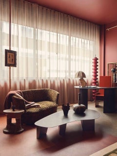 Vintage Love Seat Upholstered in “Oncilla” Fabric