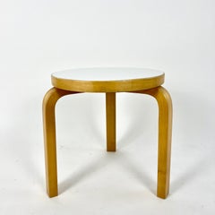 Vintage low stool / side table by Alvar Aalto for Artek, Finland 1960-70