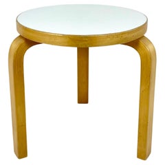 Vintage low stool / side table by Alvar Aalto for Artek, Finland 1960-70