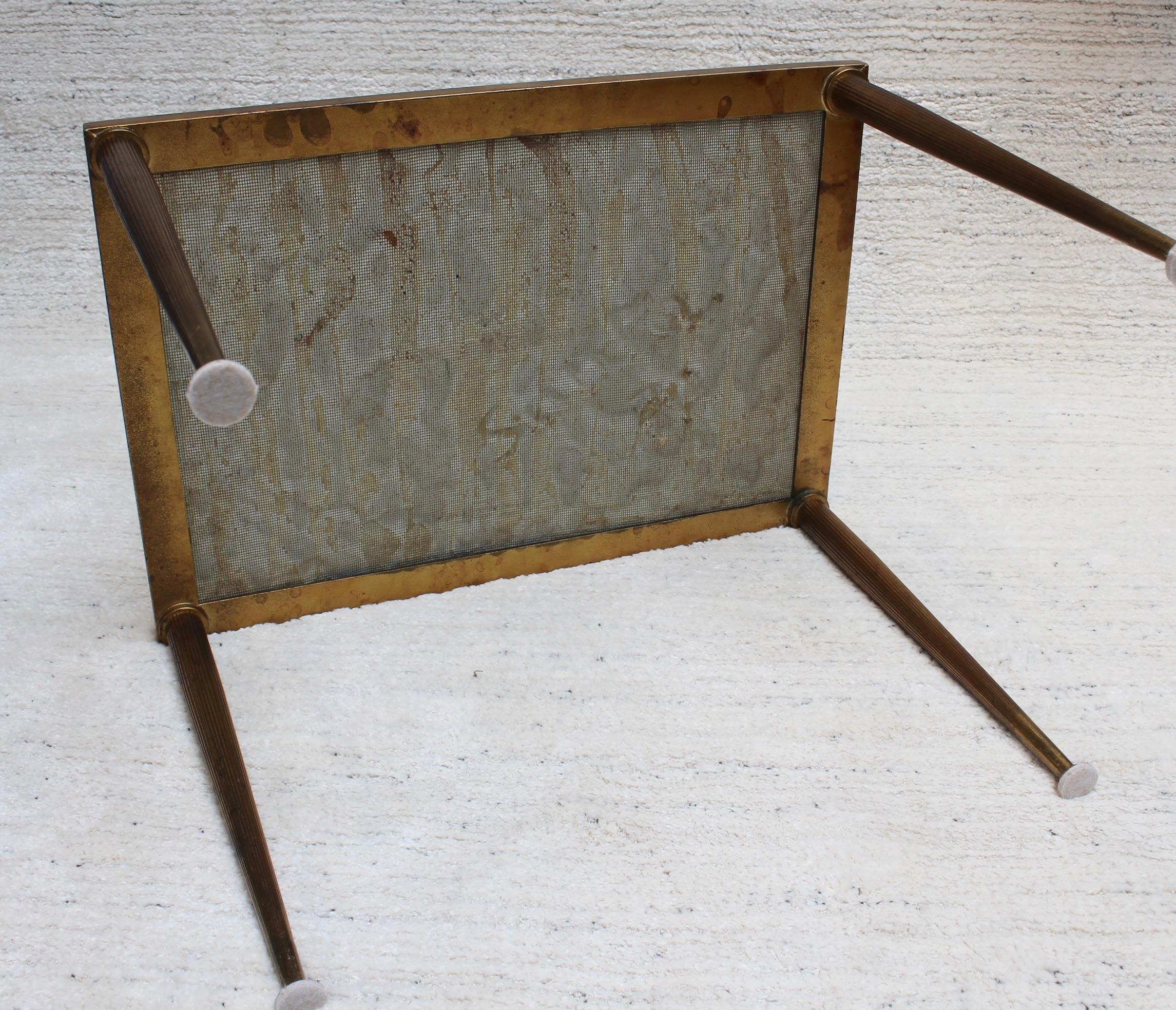 Niedriger Vintage-Tisch mit Mosaikplatte im italienischen Stil (ca. 1950er Jahre) im Angebot 12
