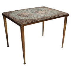 Vintage Low Table with Italian Style Mosaic Top, 'circa 1950s'