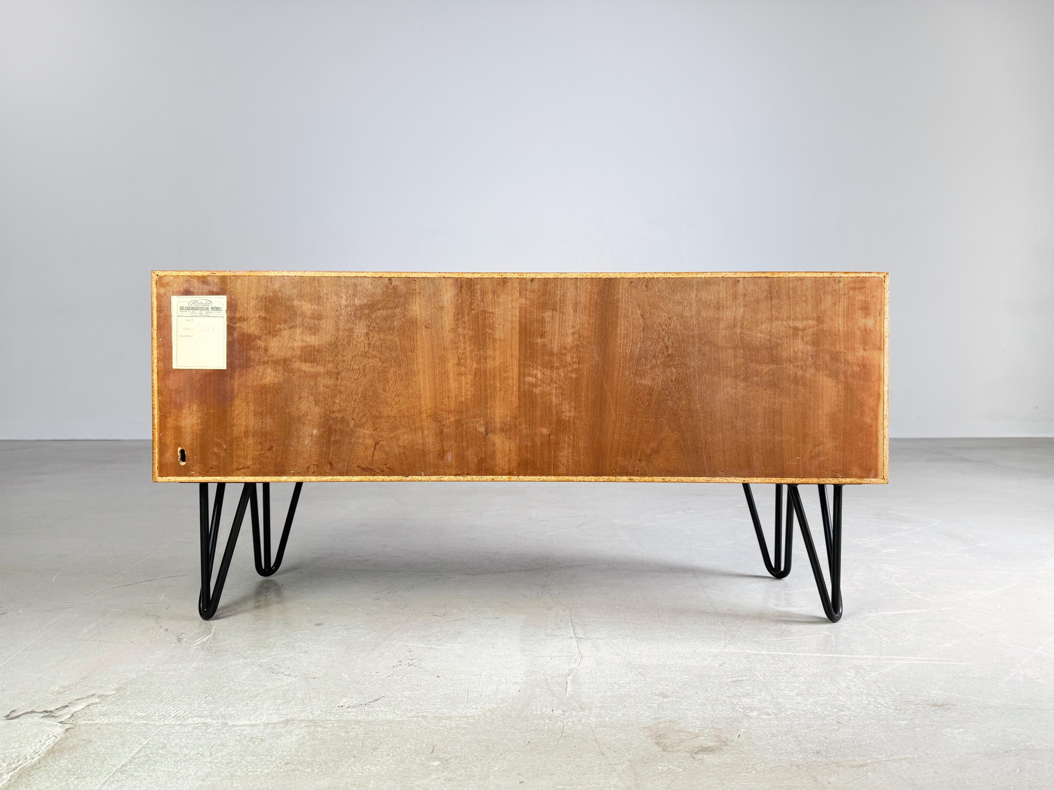 Vintage Lowboard Midcentury Sideboard Dyrlund Teak 1960er 2