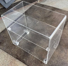 Vintage Lucite Bar servieren Rolling Cart circa 1970er Jahre