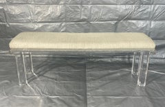 Vintage Lucite Bank, 1970er Jahre Amerikanisches Design im Stil von Charles Hollis Jones