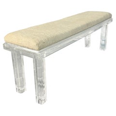 Bancs en Lucite