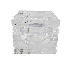 Vintage Lucite Ice Bucket by Alessandro Albrizzi