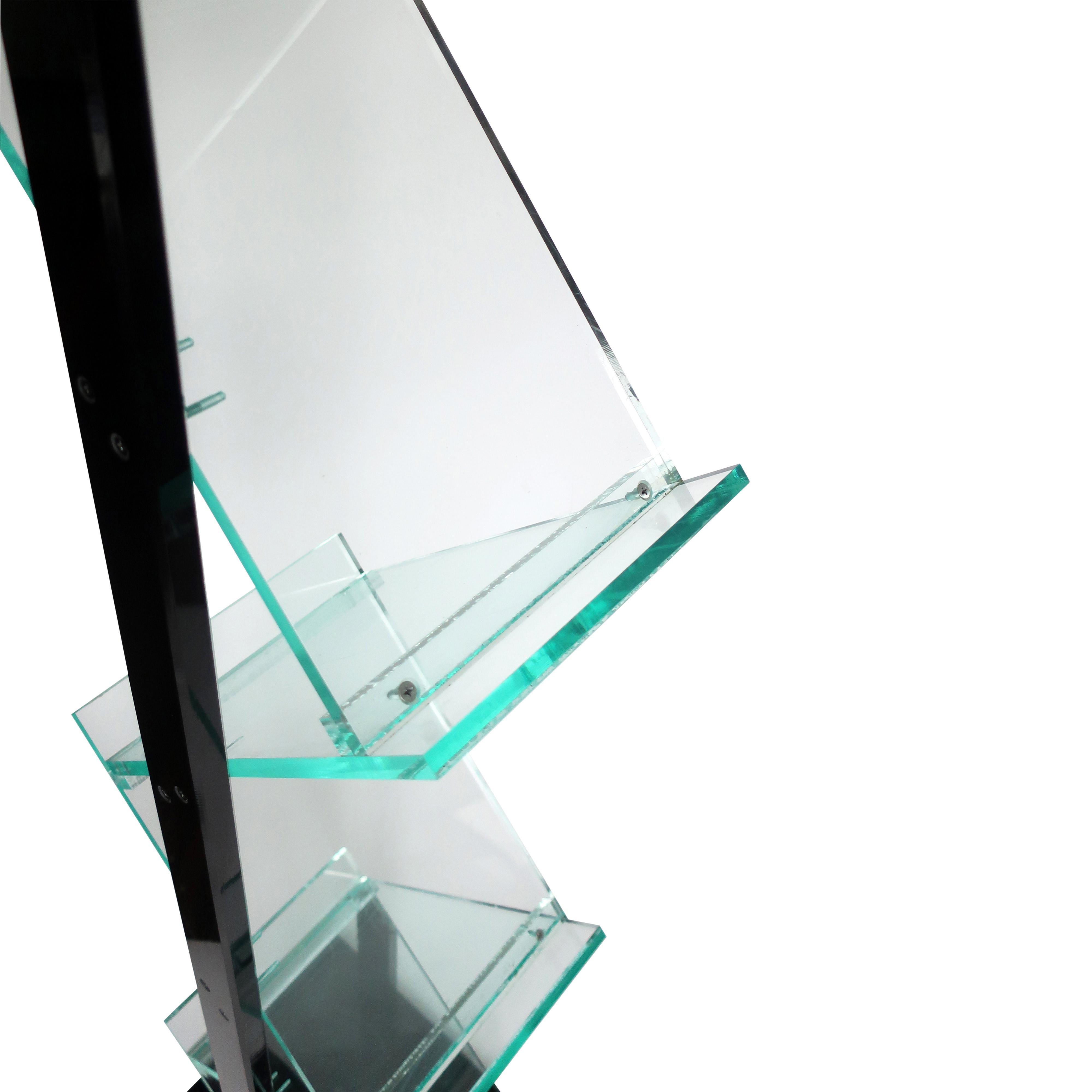 Vintage Lucite Magazine Rack and Display Shelf at 1stDibs magazine