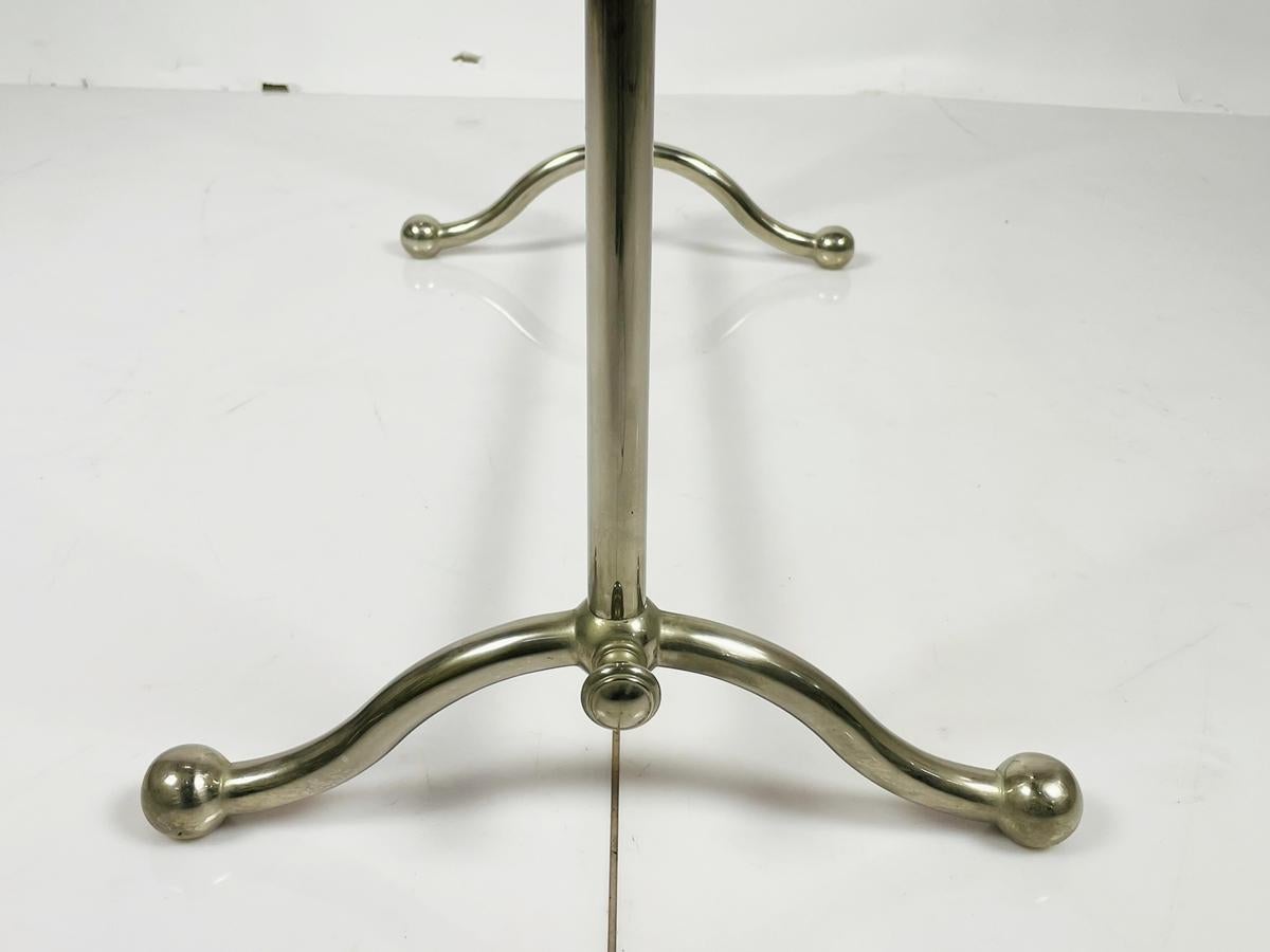 Vintage Lucite & Nickel Freestanding Towel Holder 4