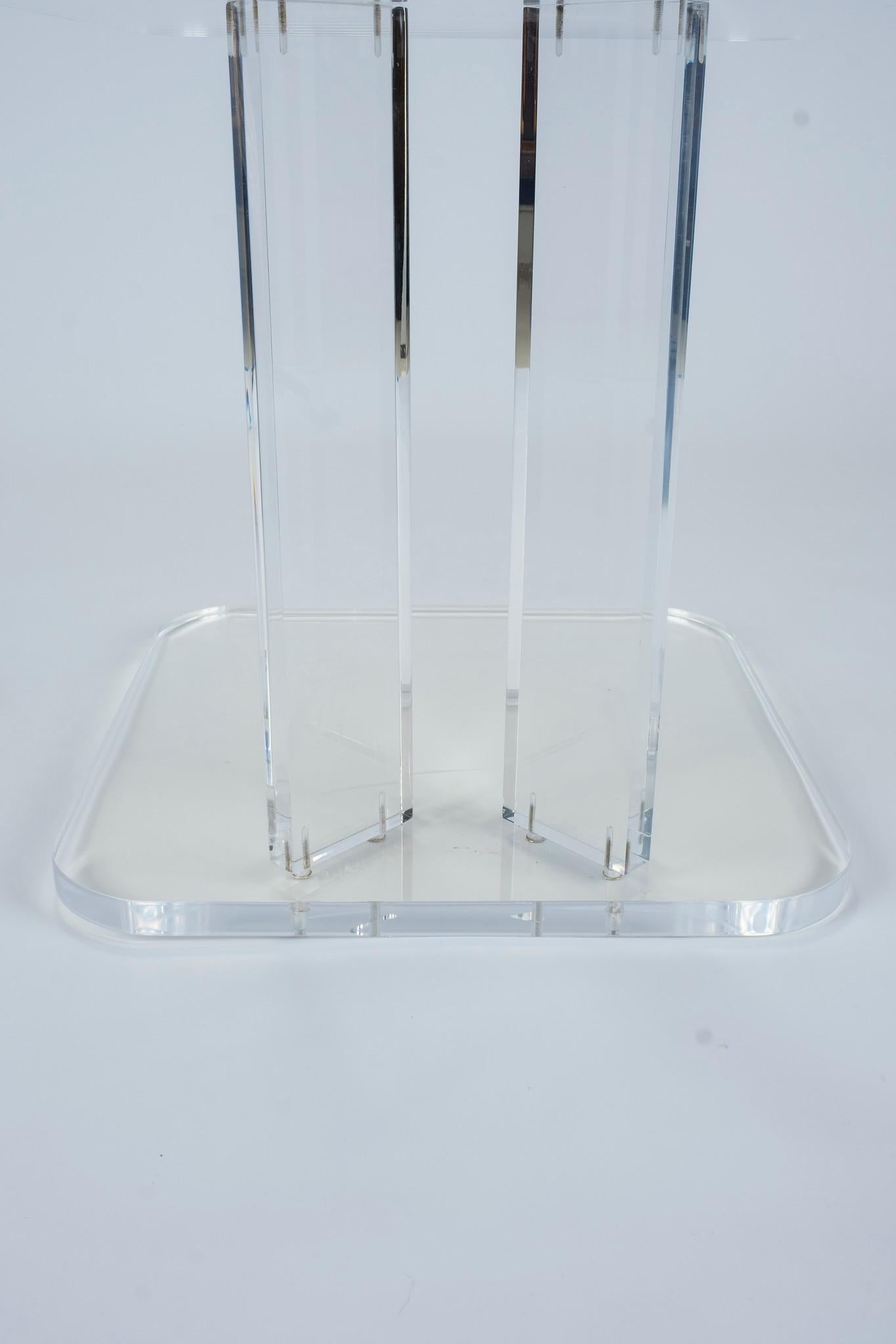 Vintage Lucite Occasional Table 7