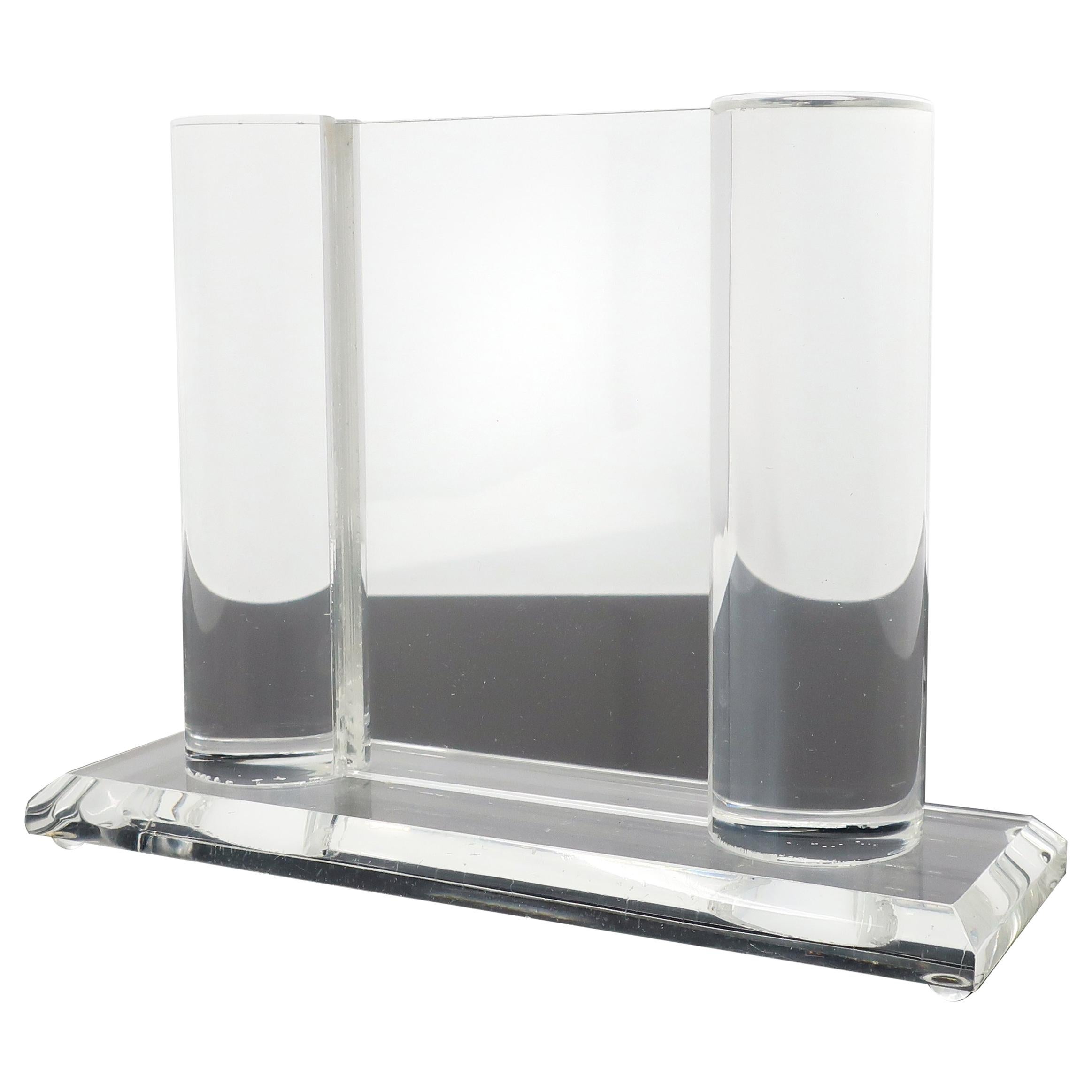 Vintage Lucite Picture Frame at 1stDibs