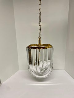 Vintage Lucite Ribbon Chandelier