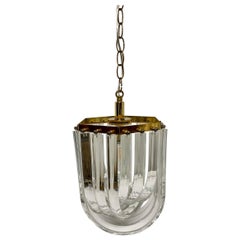 Vintage Lucite Ribbon Chandelier