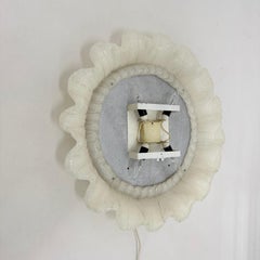 Espejo de pared vintage Lucite con retroiluminación , años 70 , Alemania