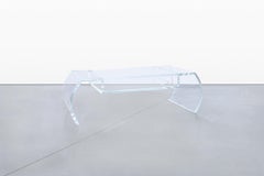 Vintage Lucite “Waterfall” Coffee Table