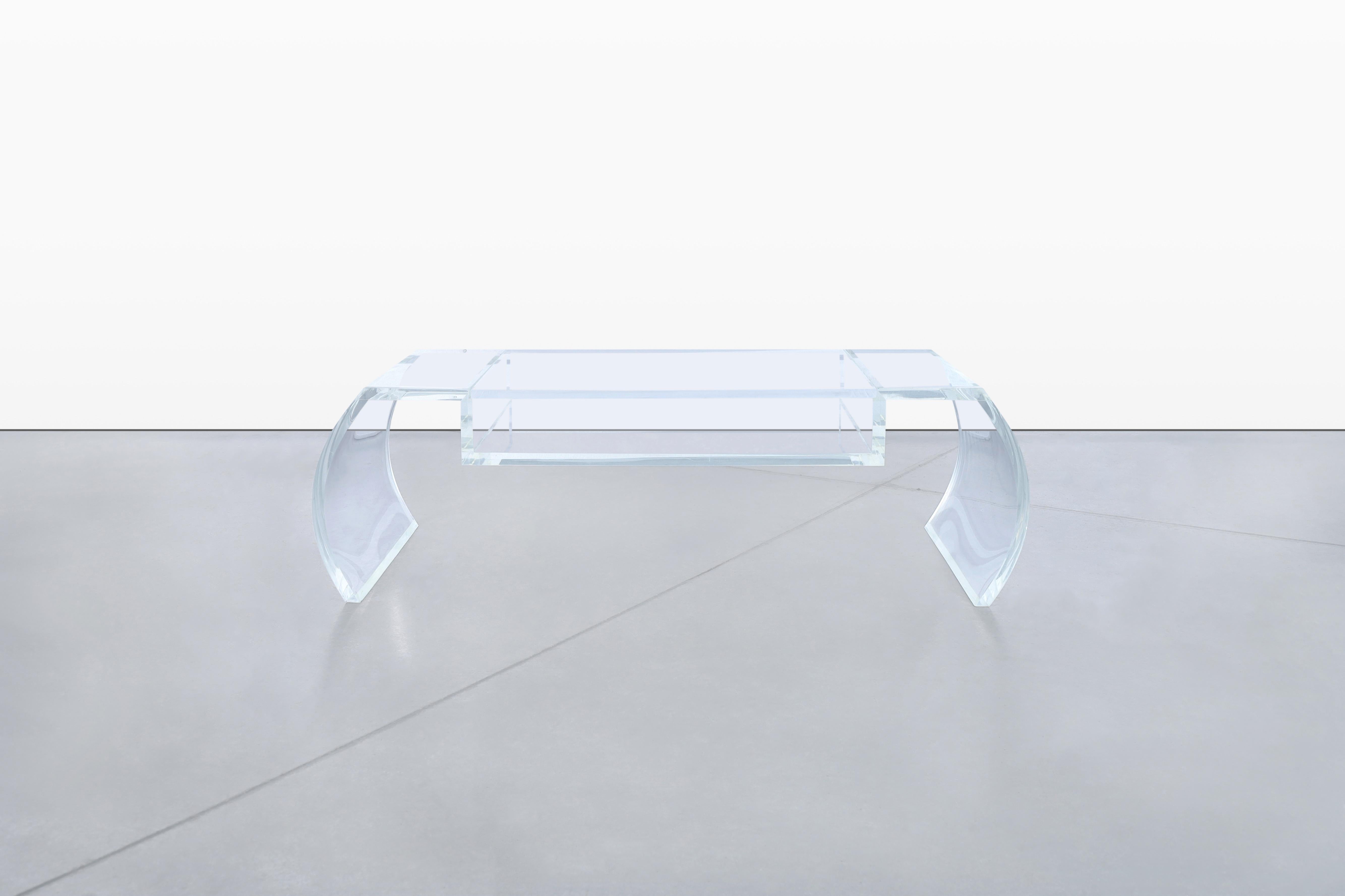Lucite Table basse 