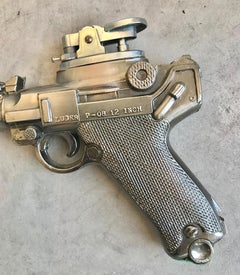 Vintage Luger Revolver Lighter