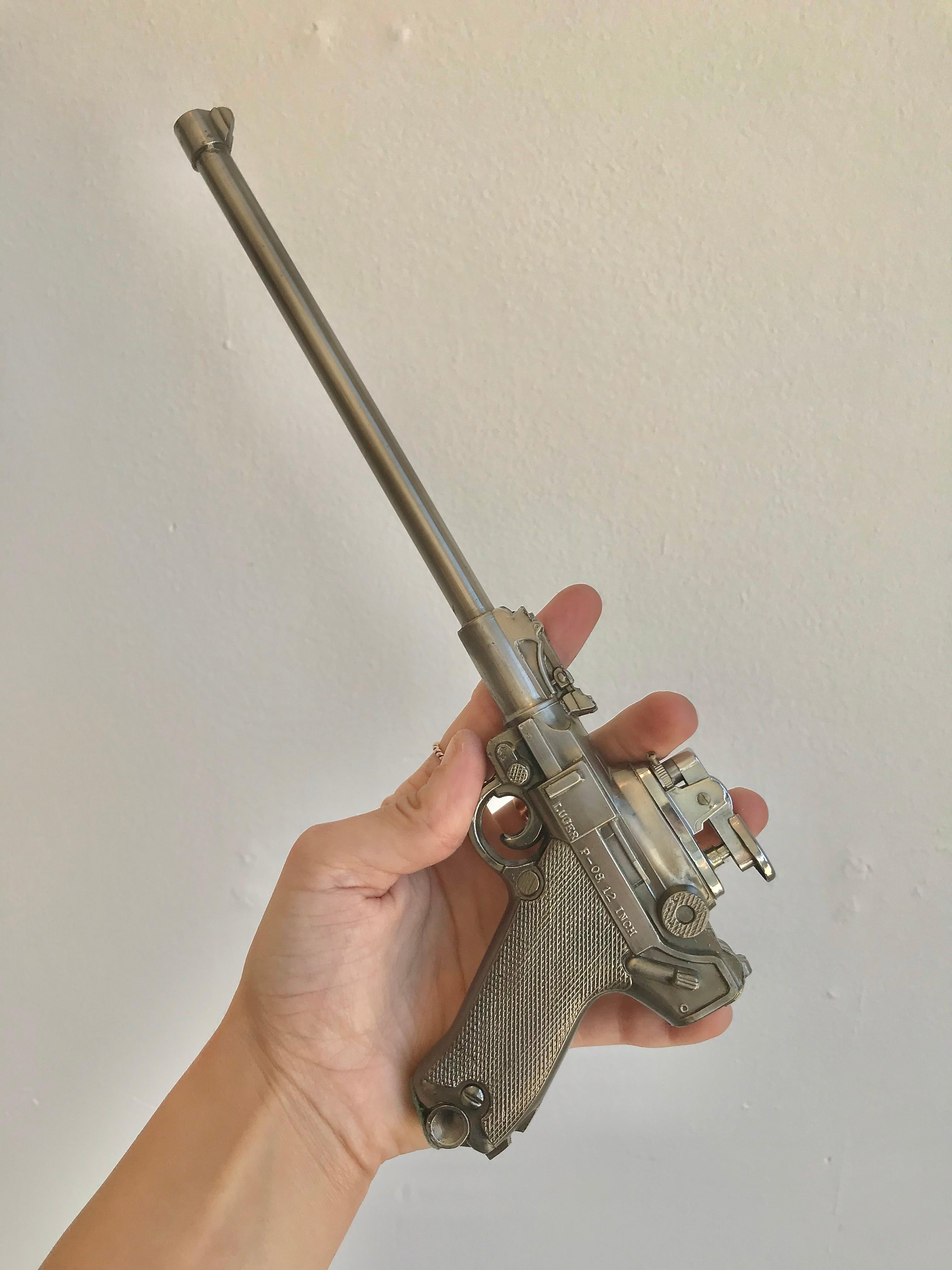 Vintage Luger Revolver Lighter In Good Condition In Los Angeles, CA