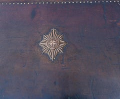 Vintage Luggage Box Steamer Trunk Coffee Table