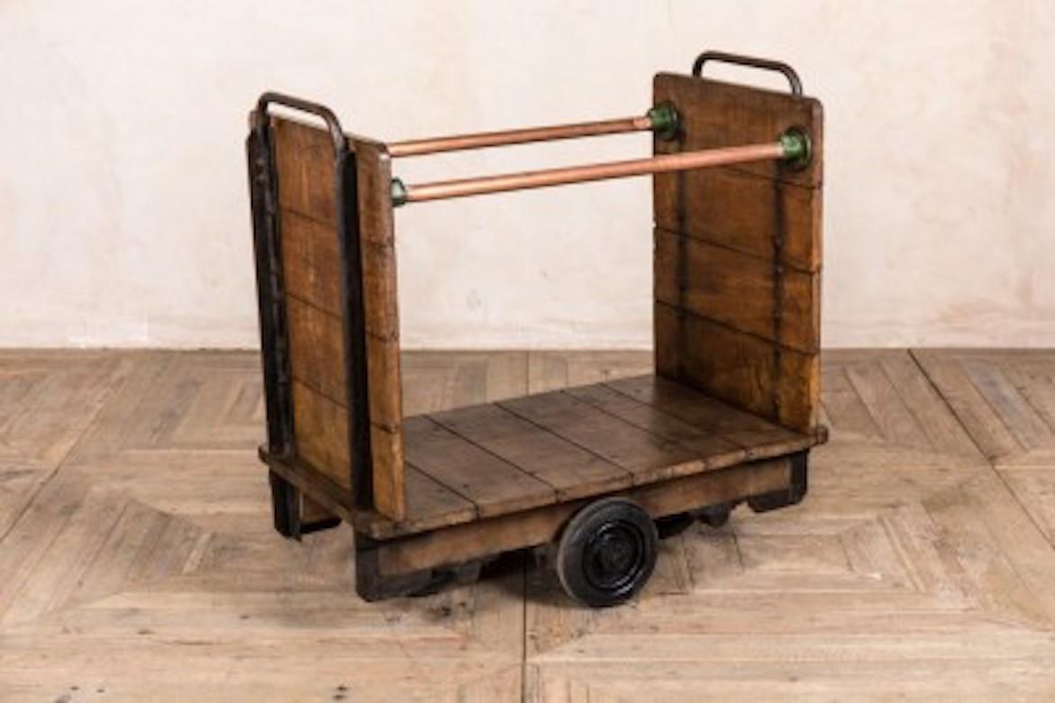 20th Century Vintage Luggage Trolley, circa 1940s For Sale