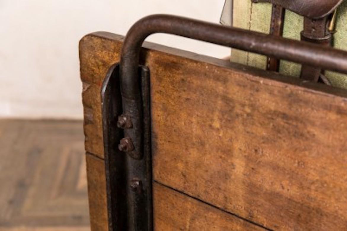 Wood Vintage Luggage Trolley, circa 1940s For Sale