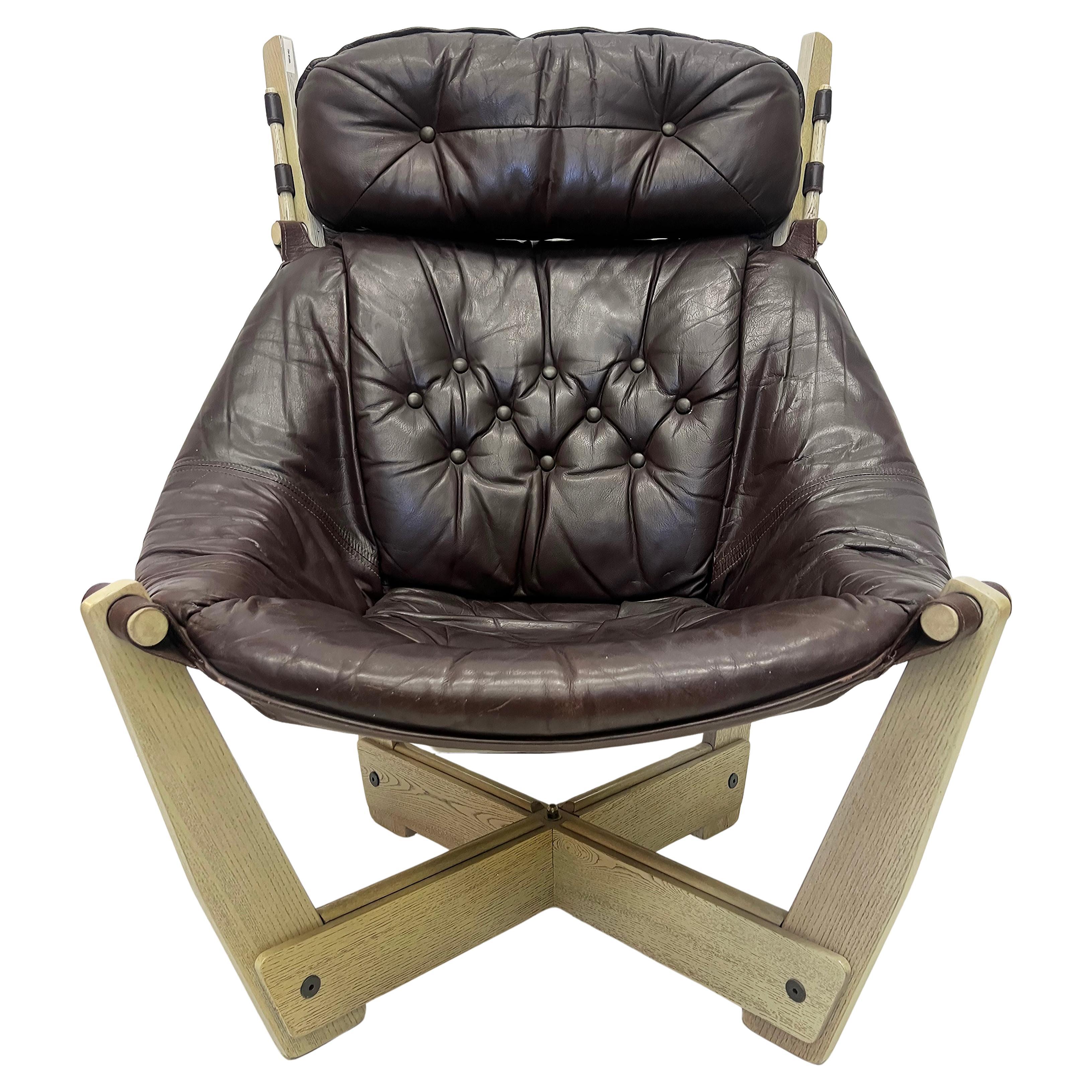 Vintage "Luna" Chair by Odd Knutsen for Hjellegjerde Mobler, Norway