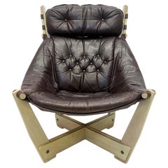 Vintage "Luna" Chair by Odd Knutsen for Hjellegjerde Mobler, Norway