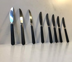 Vintage Lunch Knives by Kay Bojesen for USC Copenhagen, 1950s