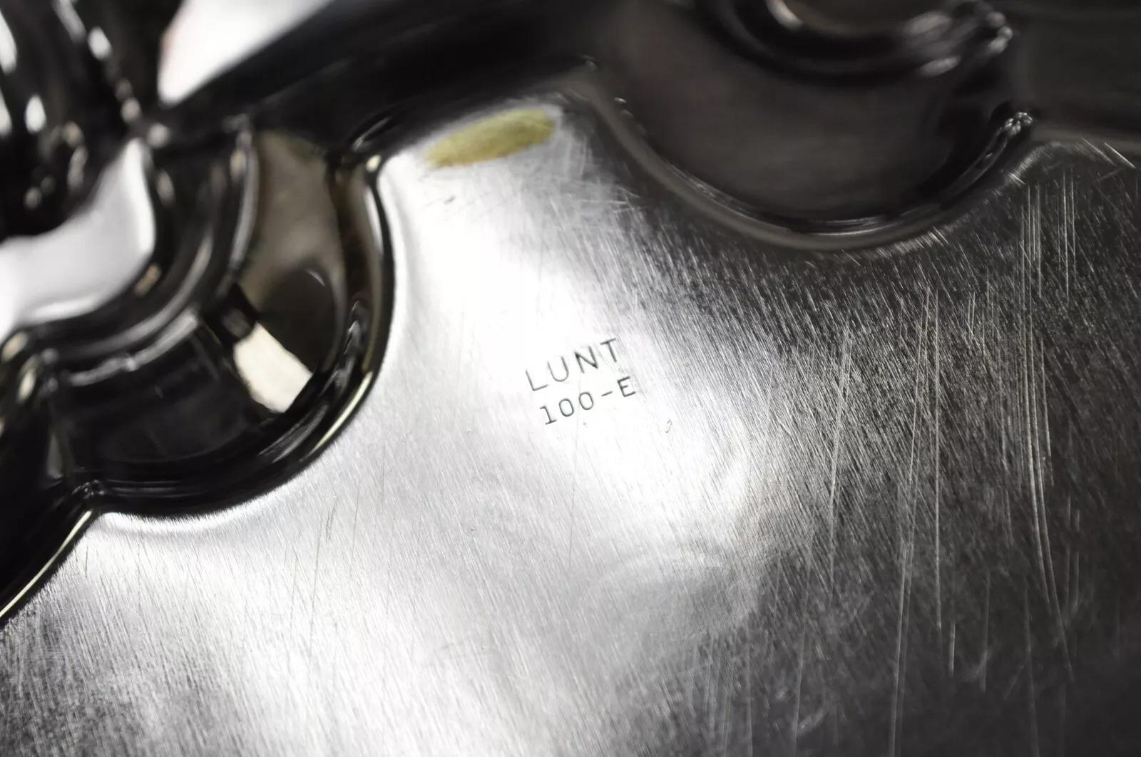 Bandeja de servicio con dos asas ornamentadas de estilo barroco vintage Lunt Silver en venta 3