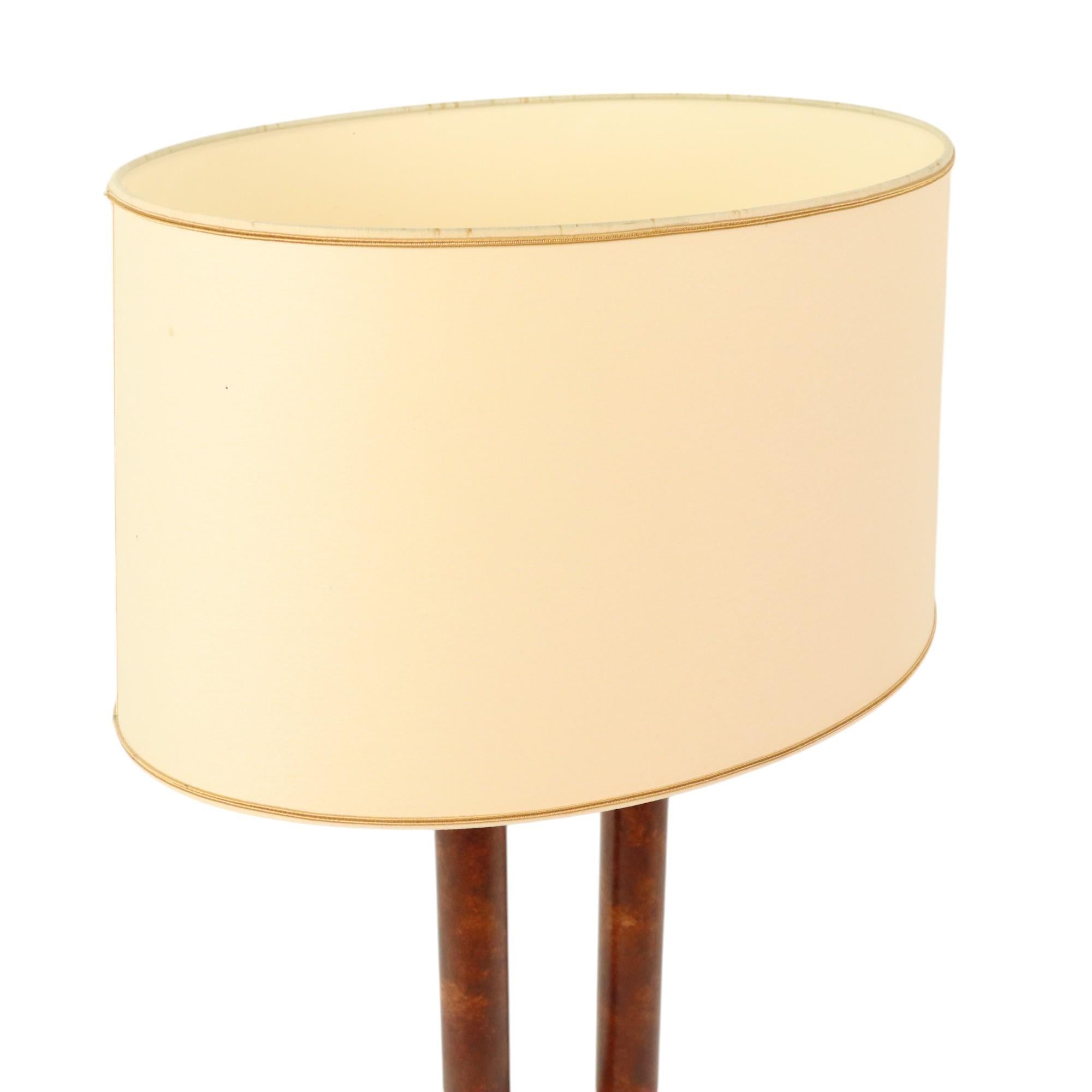 Vintage Lusterie Deknudt Table Lamp Hollywood Regency Style For Sale 6