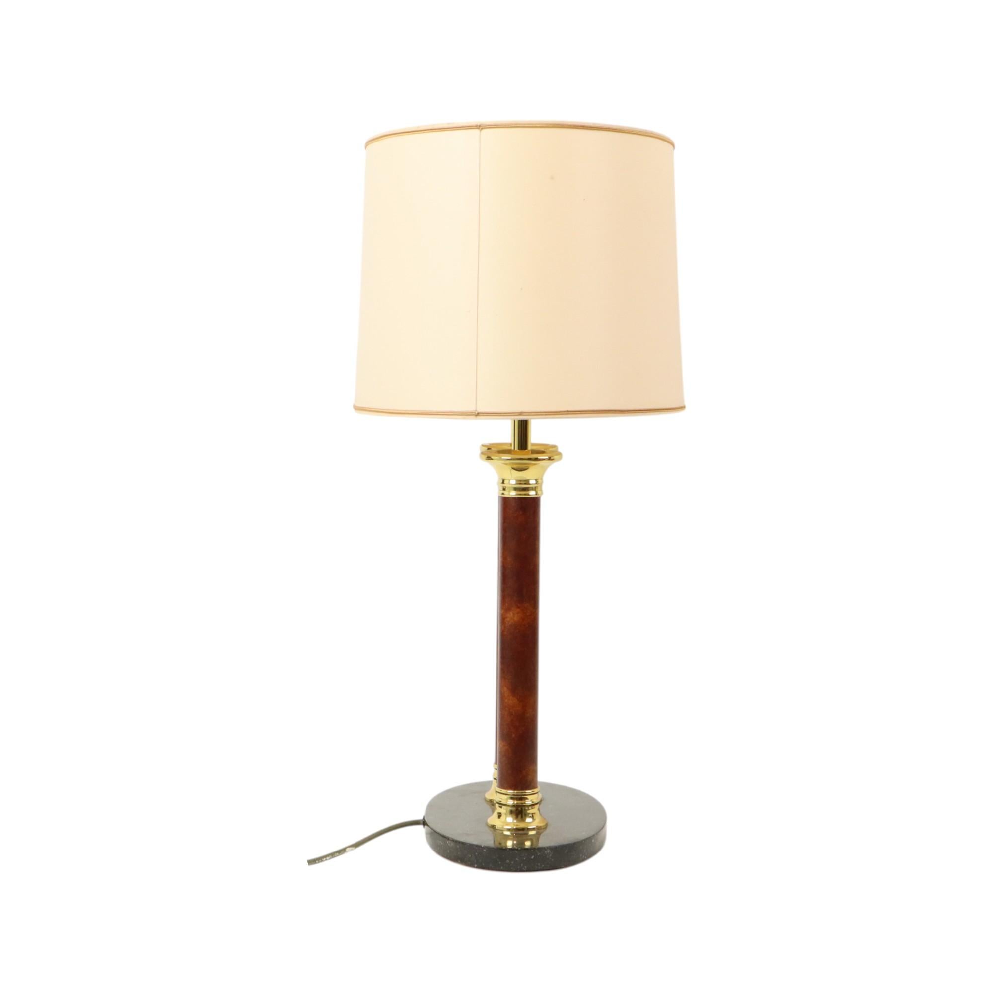 Vintage Lusterie Deknudt Table Lamp Hollywood Regency Style For Sale 2