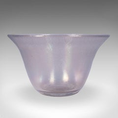 Vintage Lustre Fruit Bowl, Continental, Art Glass, Display Dish, Kitchen, Lounge