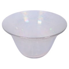 Vintage Lustre Fruit Bowl, Continental, Art Glass, Display Dish, Kitchen, Lounge