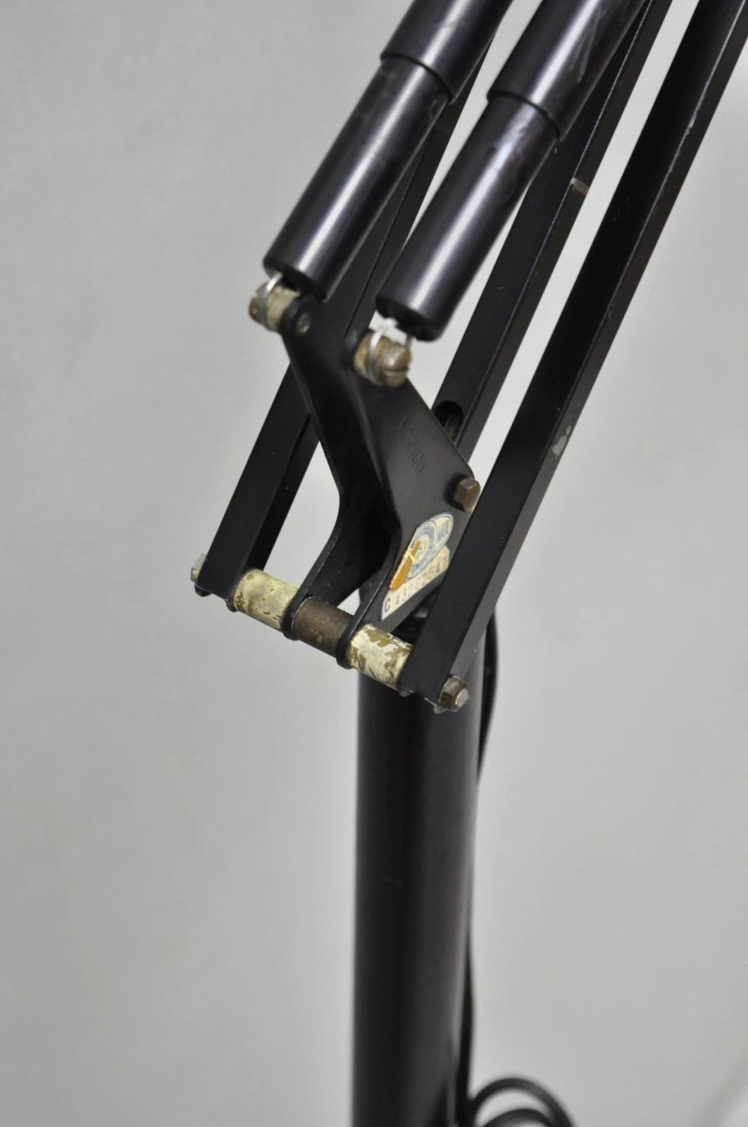 Vintage Luxo Pixar Style Mid Century Modern Articulating Drafting Stehlampe (C) im Angebot 6