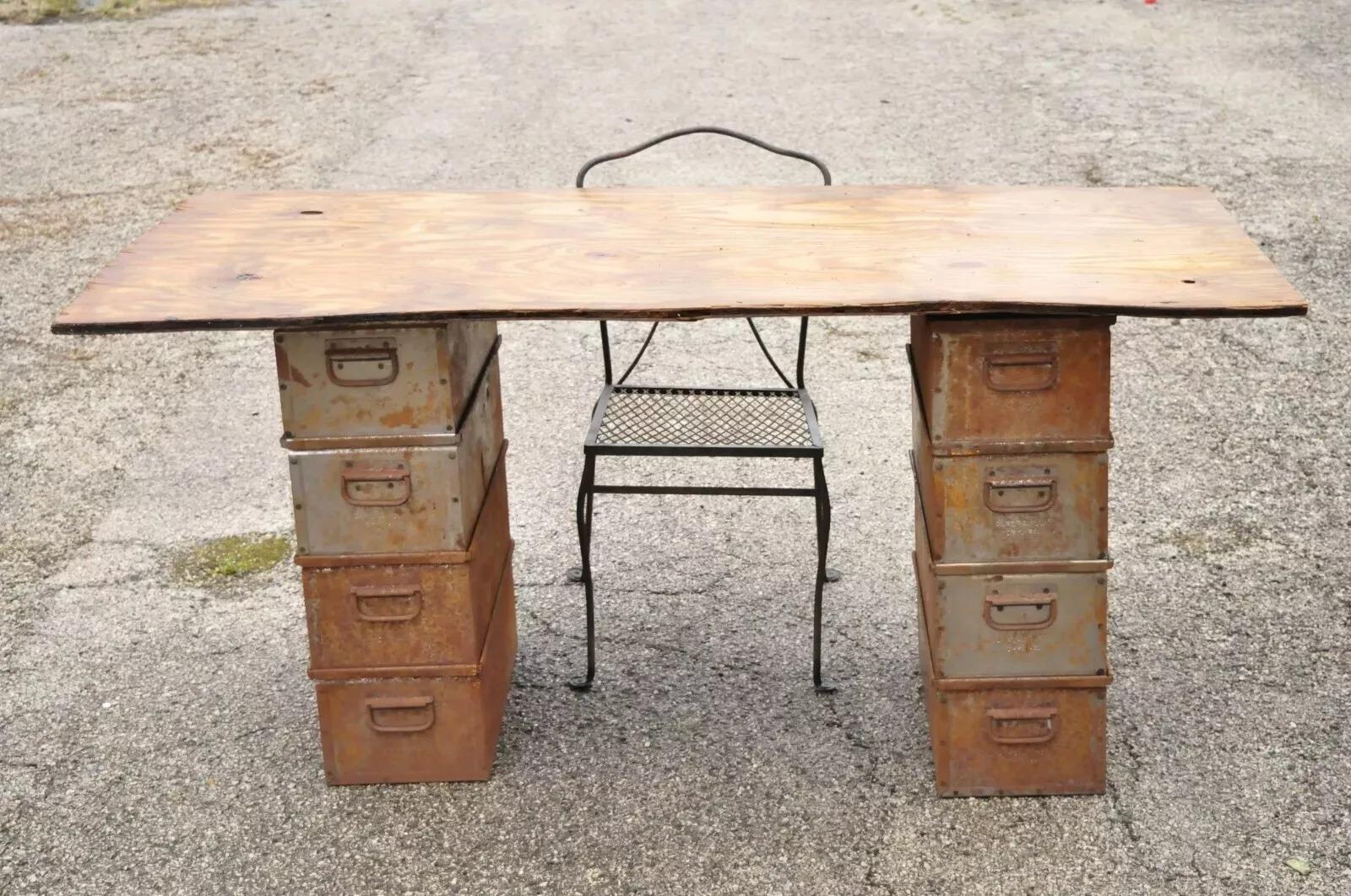 Vintage Lyon Aurora IL Stahl Metall Amerikanische Industrie 23